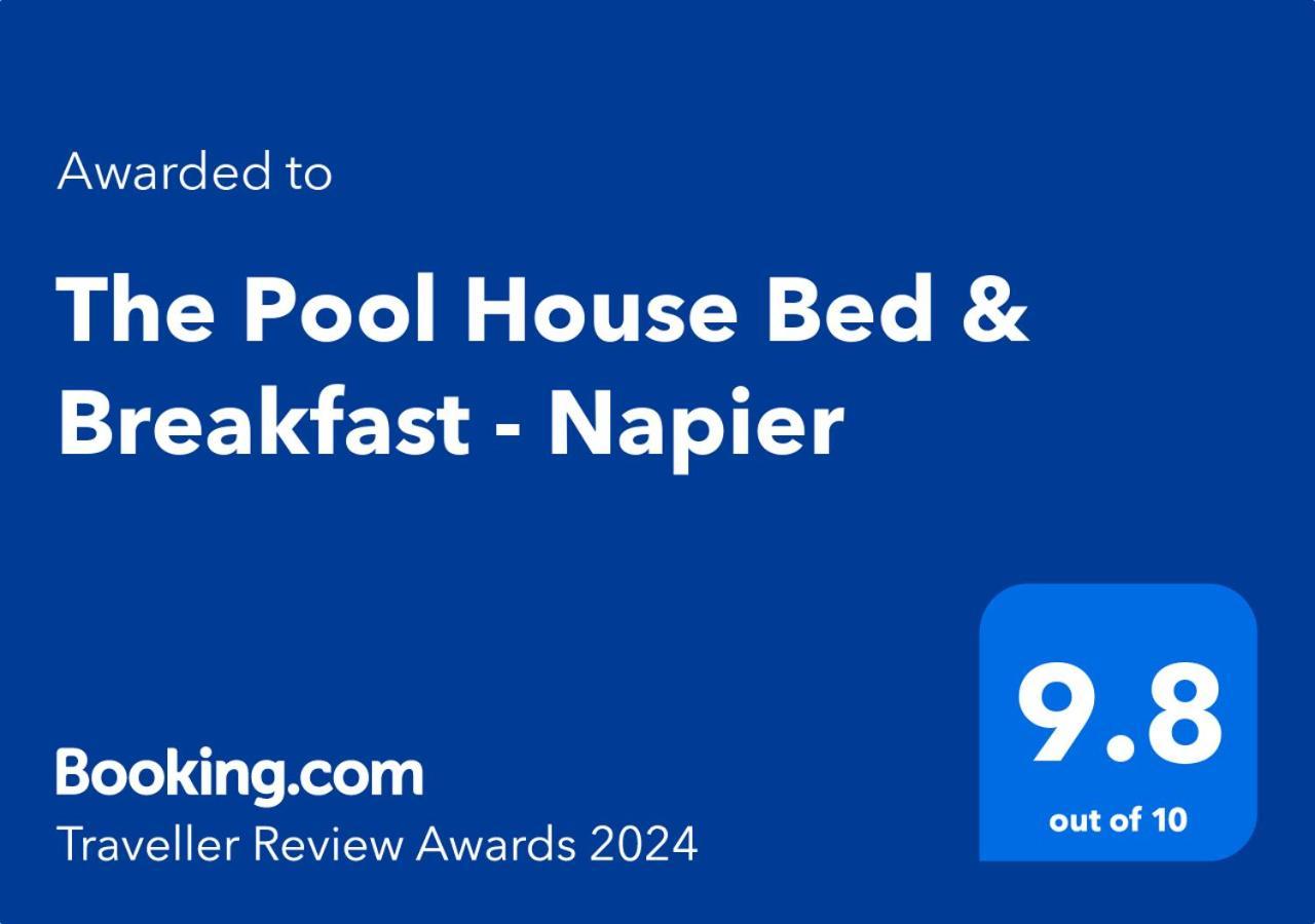 The Pool House Bed & Breakfast - Near Marine Parade Napier Eksteriør bilde